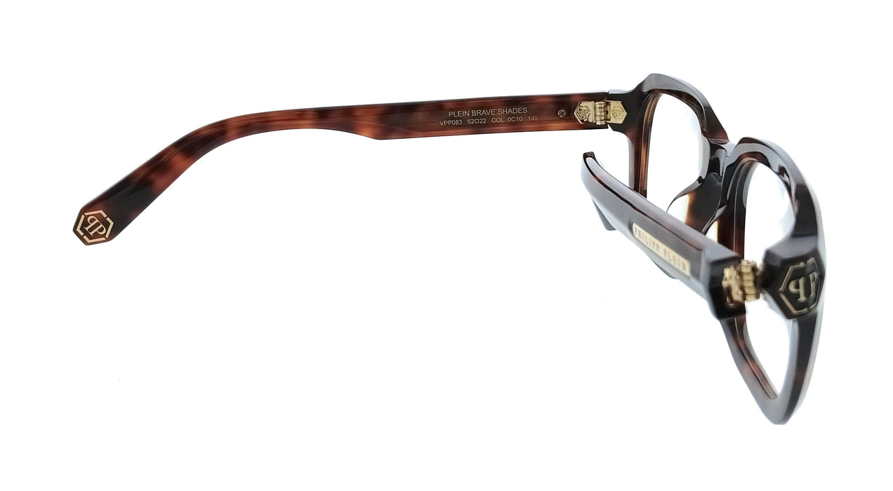 Philipp Plein VPP083M520C10 Shiny Havana Square Mens Optical Frames