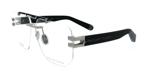 Philipp Plein VPP087M610584 Gunmetal Sand 0 Rect Mens Optical Frames