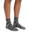 Missoni Green Black Mens Stripe Ankle Socks-M