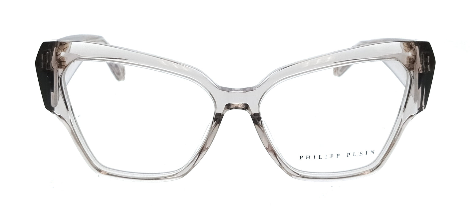 Philipp Plein VPP100 5507T1 Transparentbeige Square Womens Optical Frames