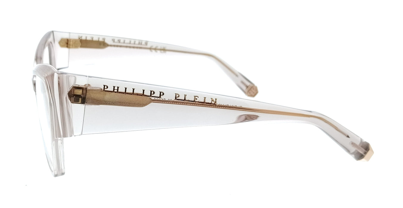 Philipp Plein VPP100 5507T1 Transparentbeige Square Womens Optical Frames