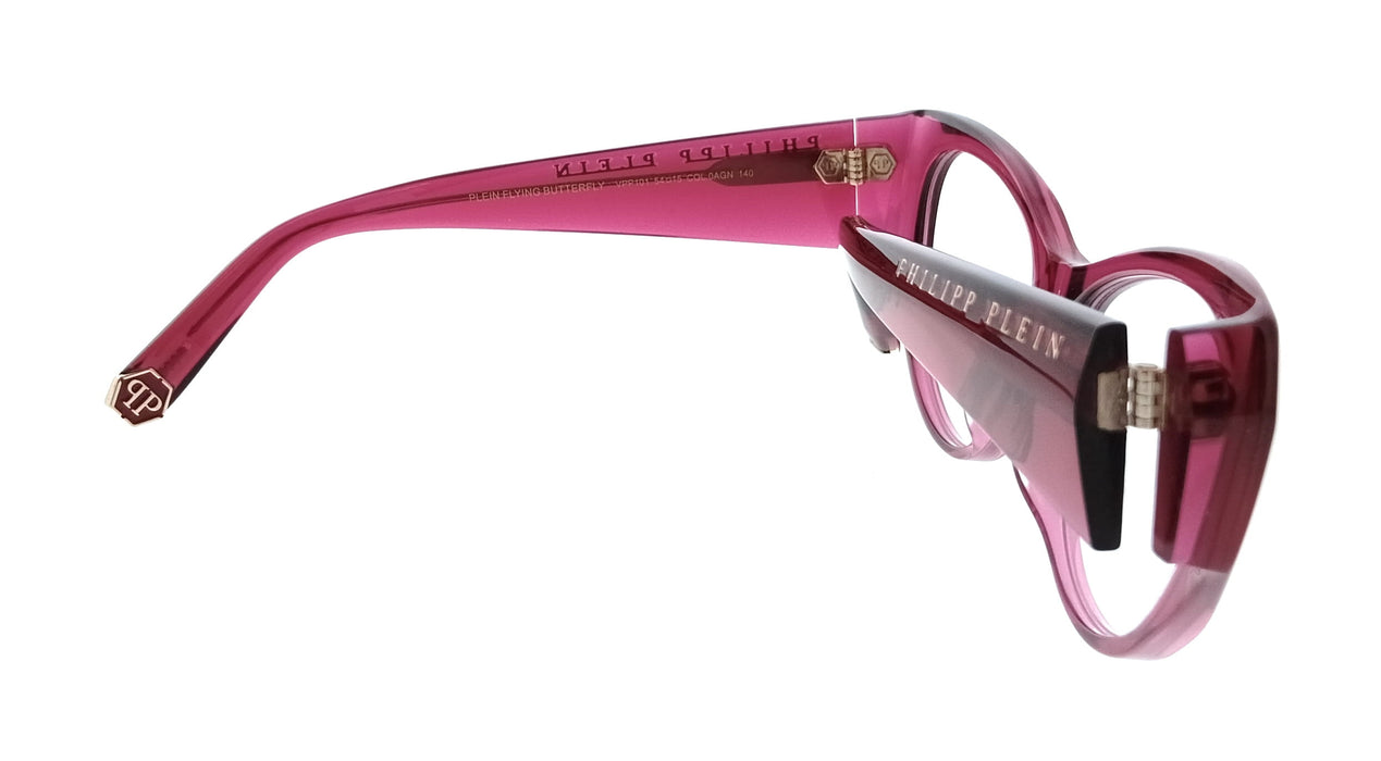 Philipp Plein VPP101 540AGN Transparentred Cat Eye Womens Optical Frames