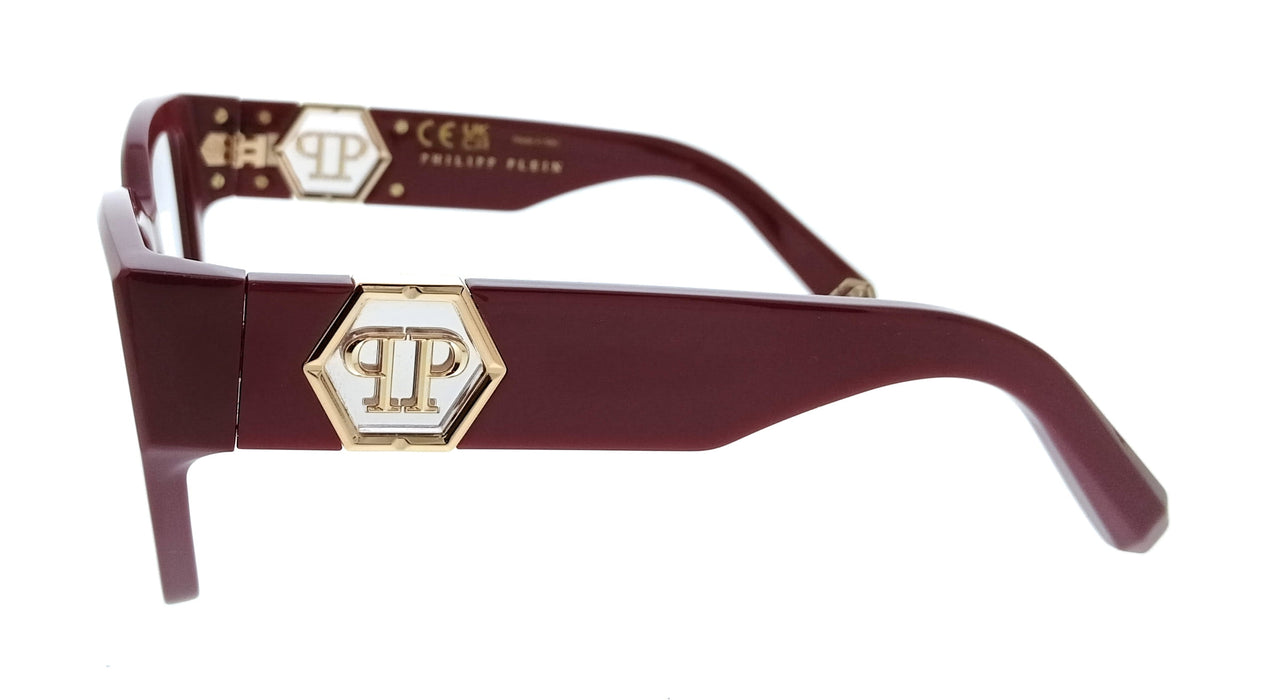 Philipp Plein VPP164 5401CK Bordeaux Cat Eye Womens Optical Frames