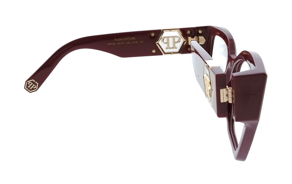Philipp Plein VPP164 5401CK Bordeaux Cat Eye Womens Optical Frames