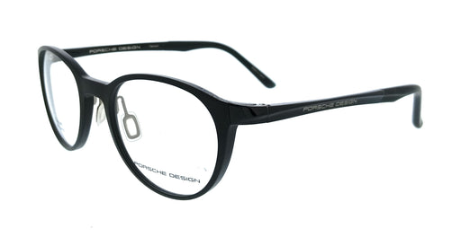 Porsche Design P8342 51A Black Rectangle Unisex Sunglasses