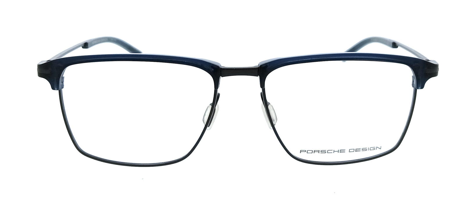 Porsche Design P8380 55D Gunmetal Blue Square Mens Sunglasses