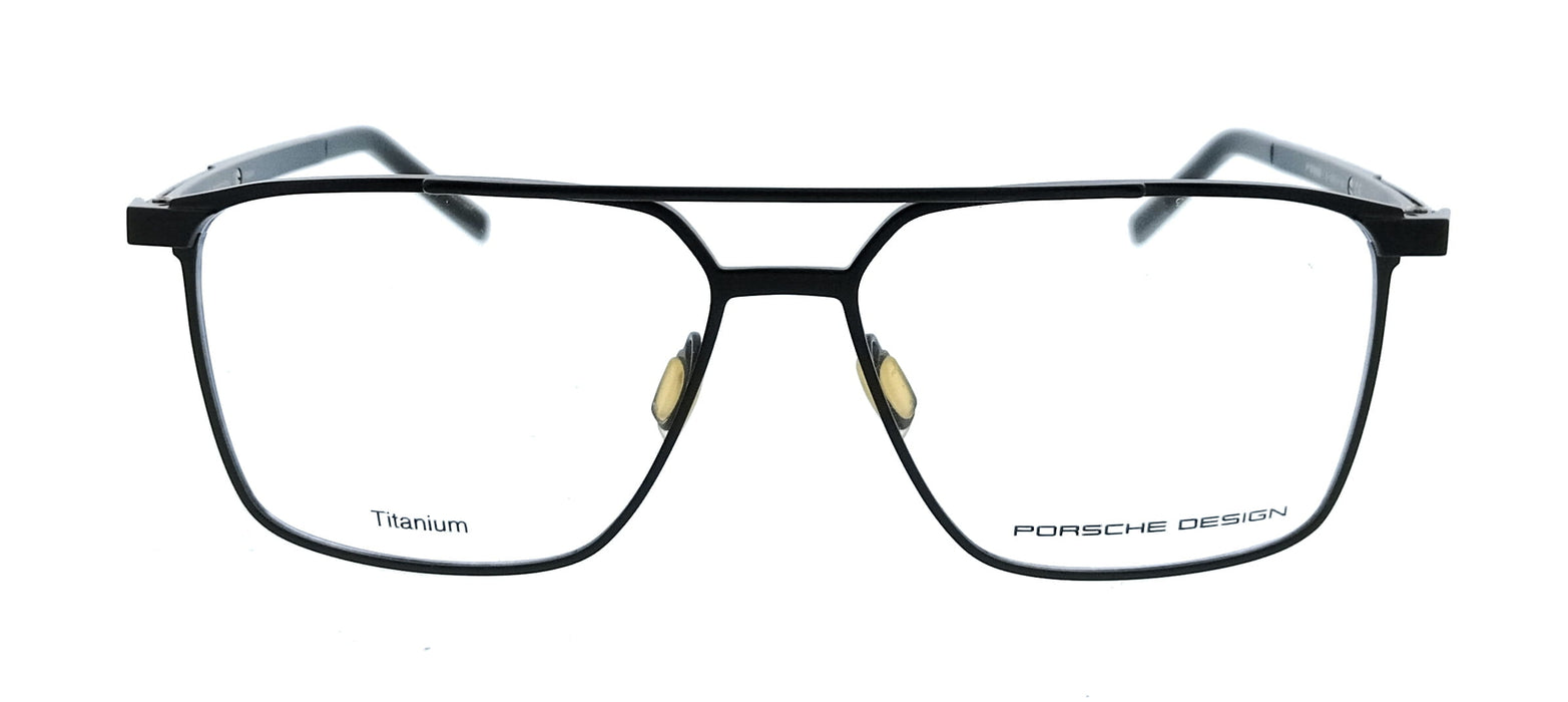 Porsche Design P8392 56B Black Square Mens Sunglasses