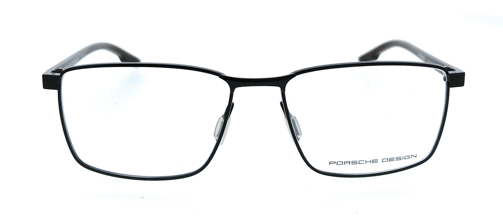 Porsche Design P8733 57A Black Red Square Mens Sunglasses