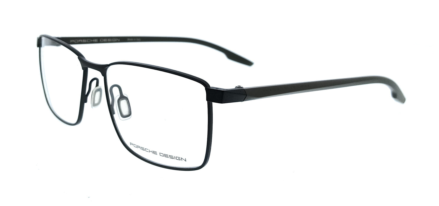 Porsche Design P8733 57D Blue Gray Square Mens Sunglasses