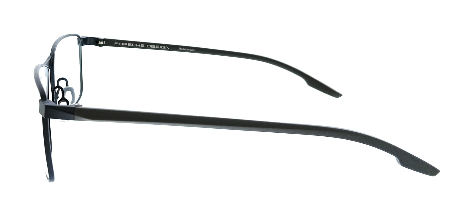 Porsche Design P8733 57D Blue Gray Square Mens Sunglasses