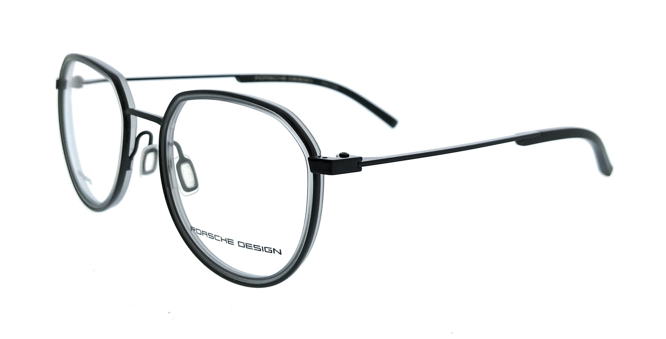 Porsche Design P8740 53A000 Black Square Unisex Sunglasses