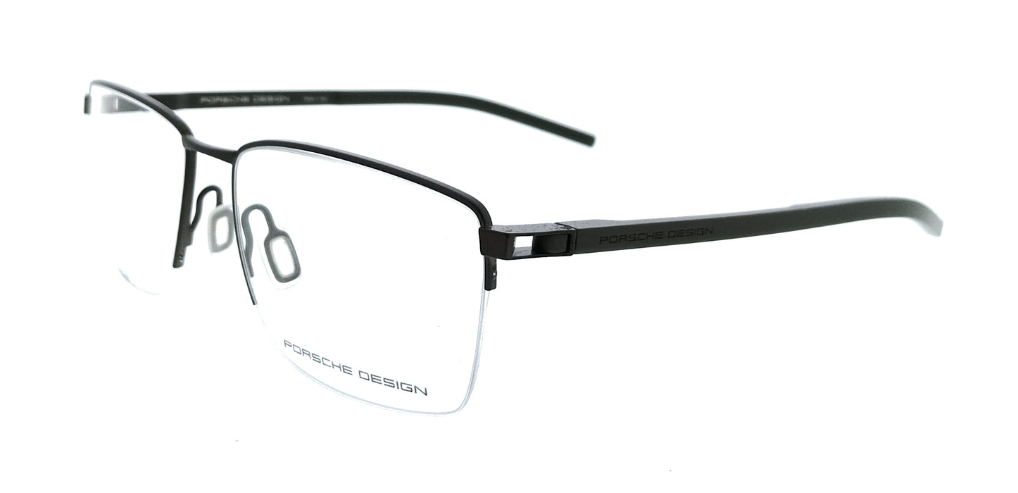 Porsche Design P8757 57D000 Olive Square Mens Sunglasses