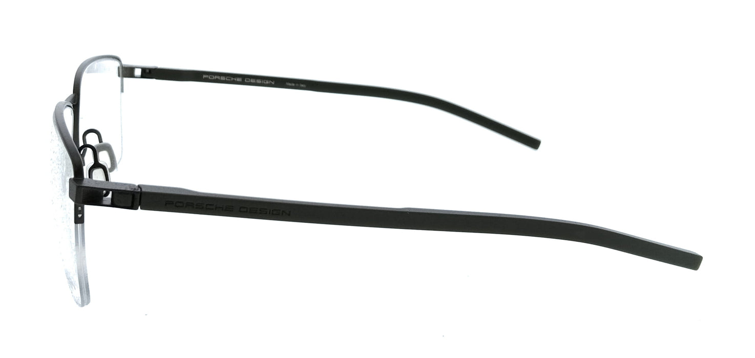 Porsche Design P8757 57D000 Olive Square Mens Sunglasses