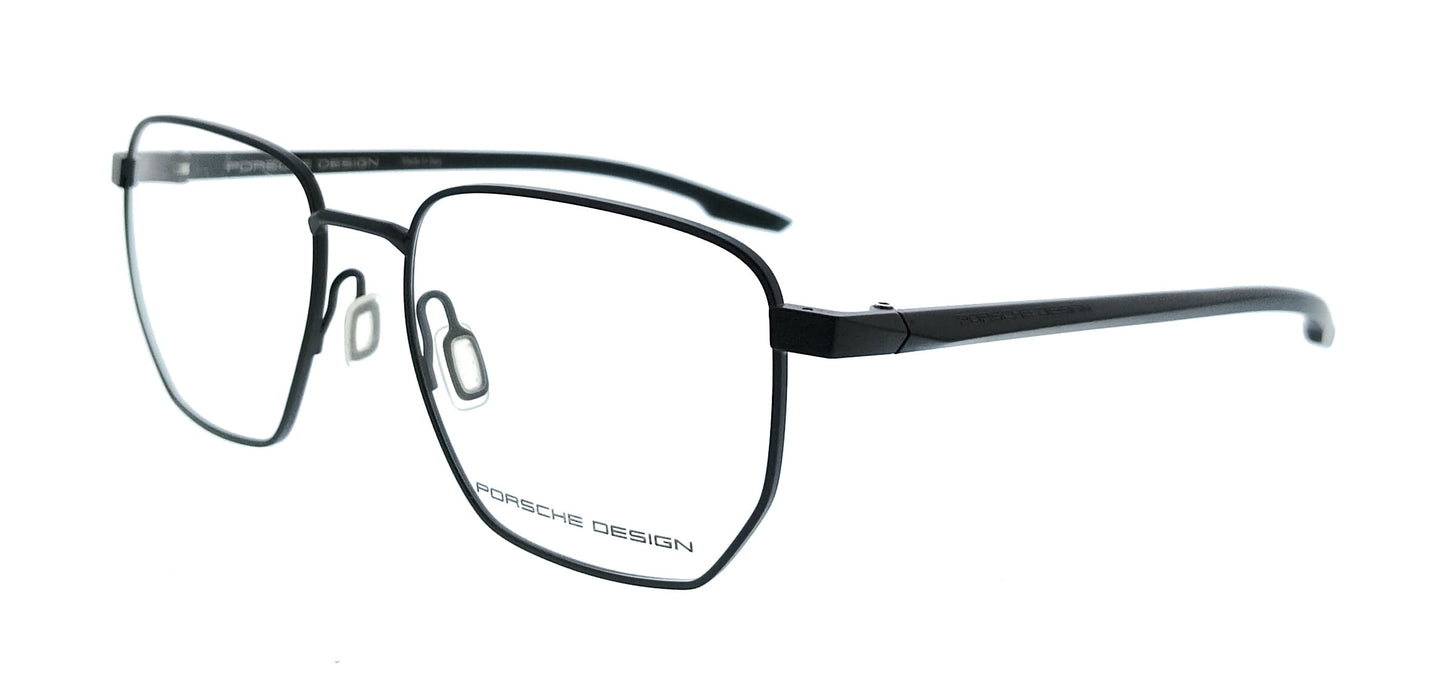 Porsche Design P8770 55A000 Matte Black Square Mens Sunglasses