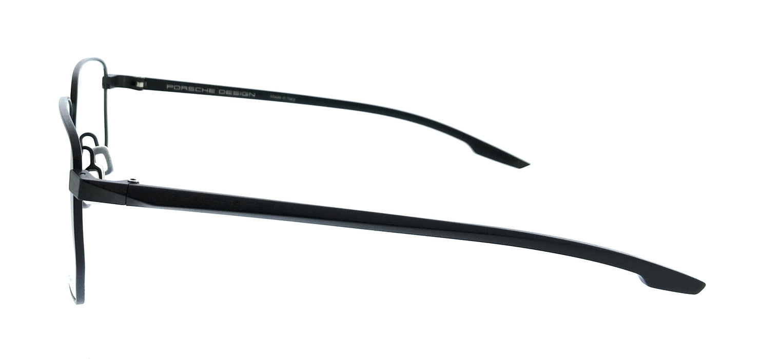 Porsche Design P8770 55A000 Matte Black Square Mens Sunglasses