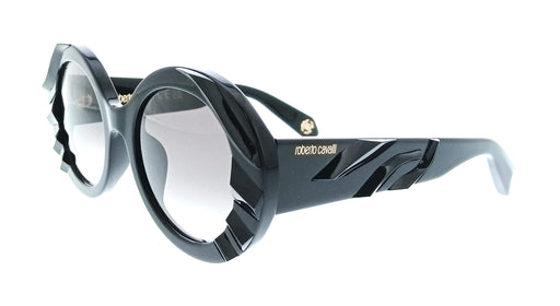 Roberto Cavalli SRC010V520700 Black Square Unisex Sunglasses