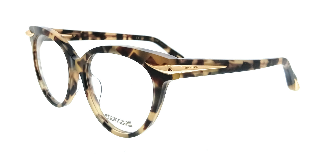 Roberto Cavalli VRC018M540AGG Vintage Havana Square Unisex Optical Frames