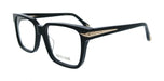 Roberto Cavalli VRC019S520700 Black Square Unisex Optical Frames