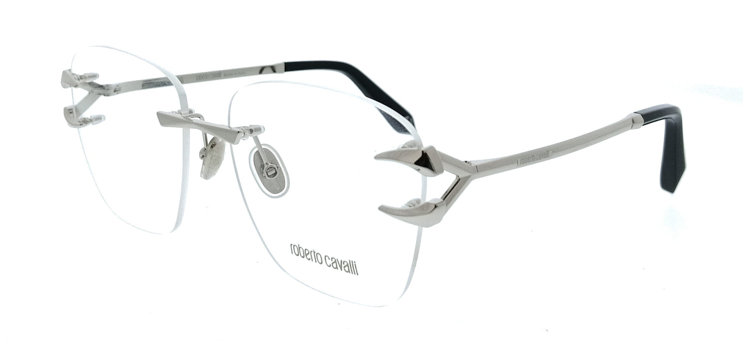 Roberto Cavalli VRC022 580579 Palladium Square Unisex Optical Frames
