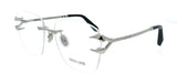 Roberto Cavalli VRC022 580579 Palladium Square Unisex Optical Frames