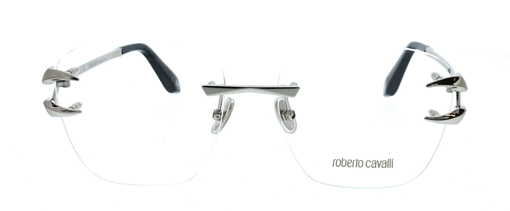 Roberto Cavalli VRC022 580579 Palladium Square Unisex Optical Frames