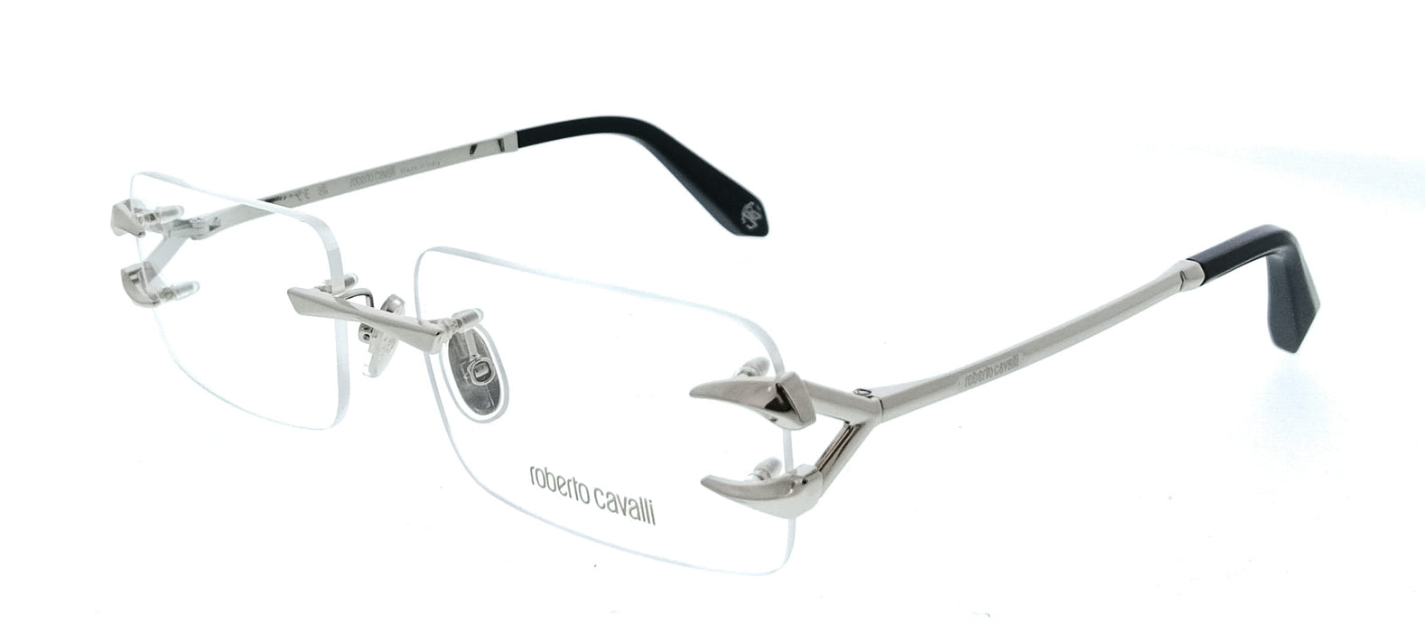 Roberto Cavalli VRC023 590579 Palladium Square Unisex Optical Frames
