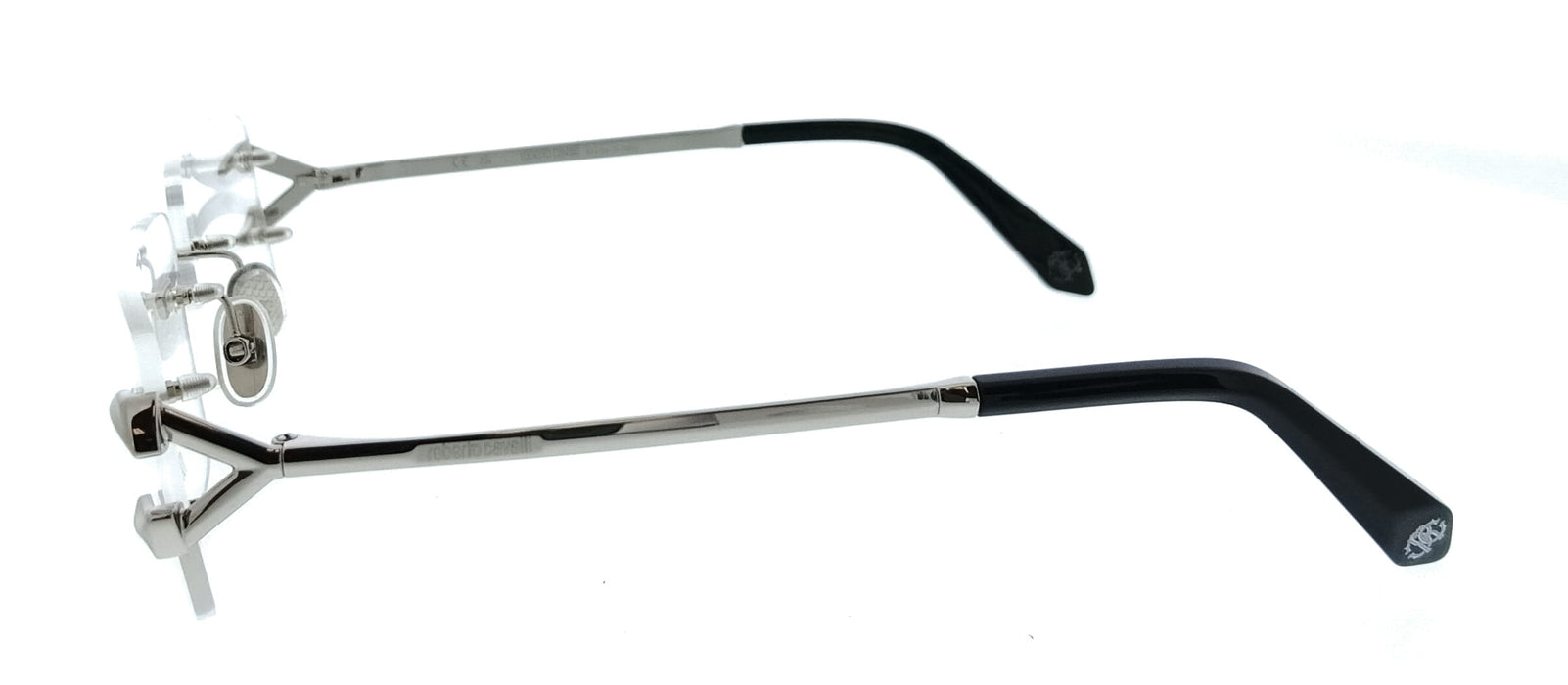 Roberto Cavalli VRC023 590579 Palladium Square Unisex Optical Frames