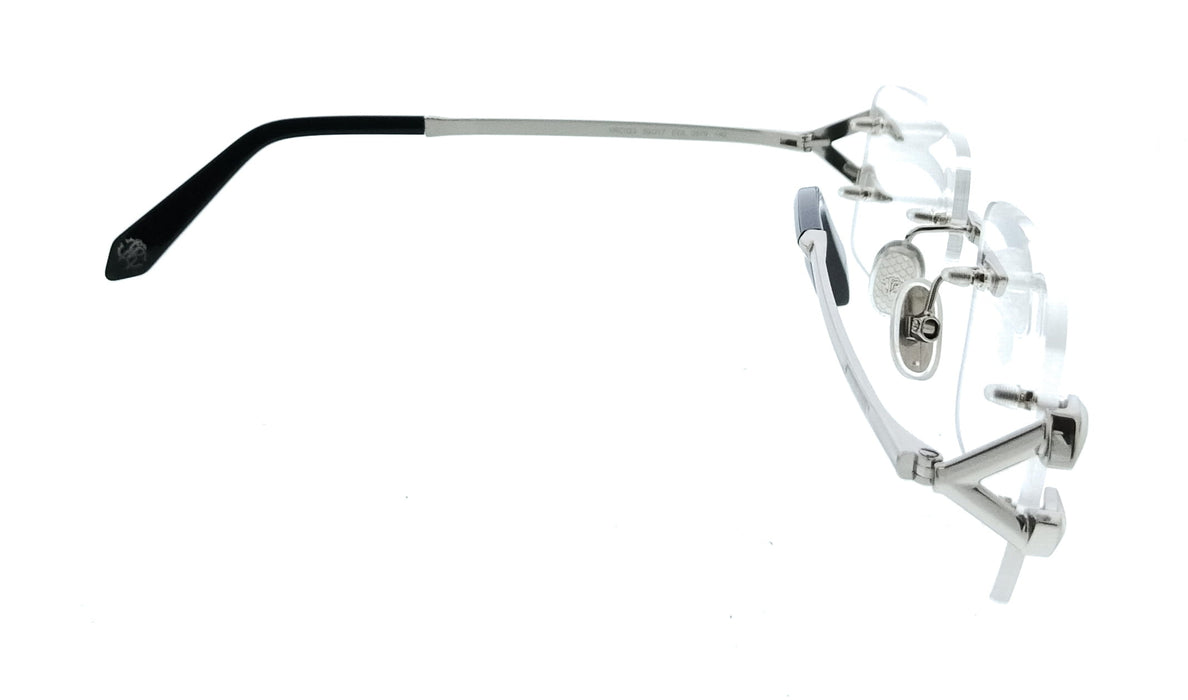Roberto Cavalli VRC023 590579 Palladium Square Unisex Optical Frames