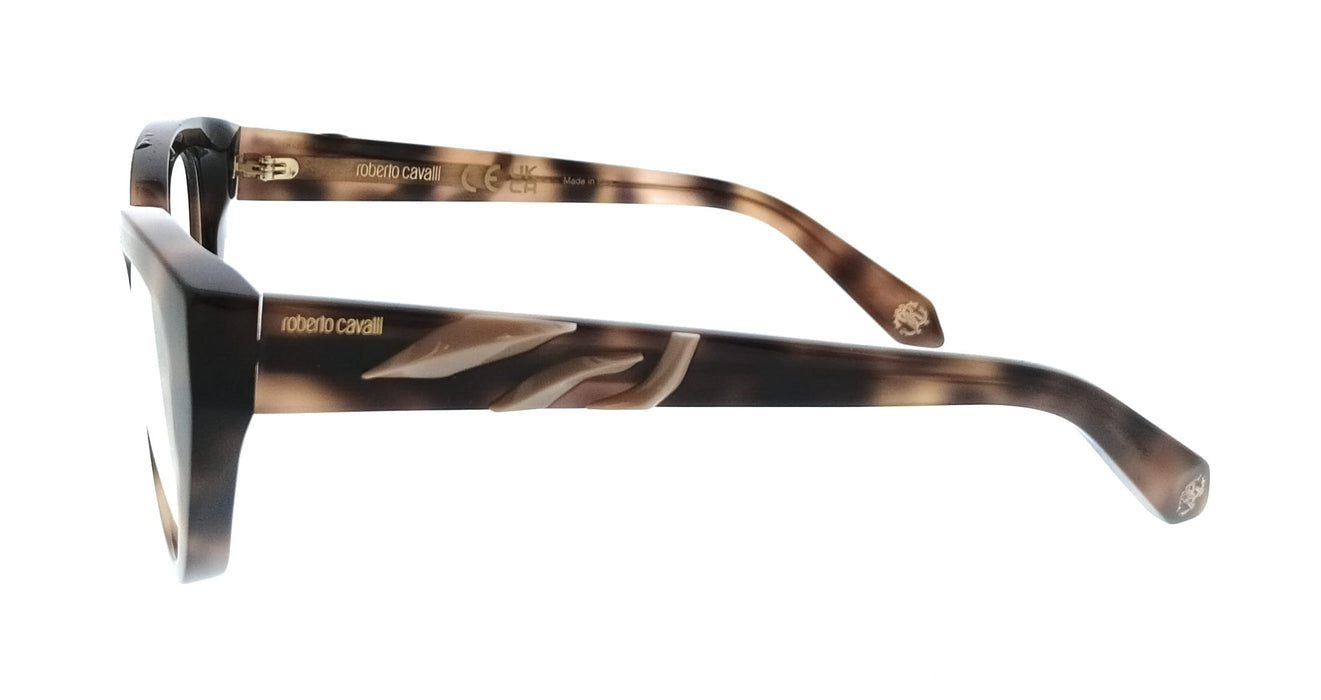 Roberto Cavalli VRC024M5302BV Dark Havana Cat Eye Womens Optical Frames