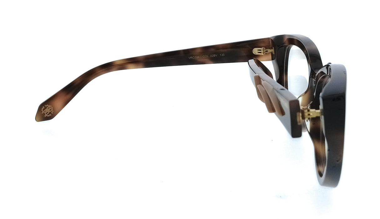Roberto Cavalli VRC024M5302BV Dark Havana Cat Eye Womens Optical Frames