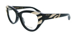 Roberto Cavalli VRC024V53700Y Black Cat Eye Womens Optical Frames