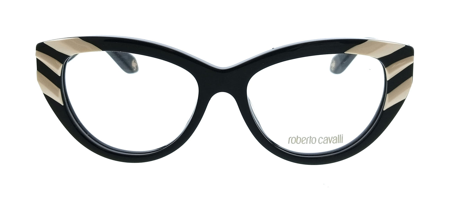Roberto Cavalli VRC024V53700Y Black Cat Eye Womens Optical Frames