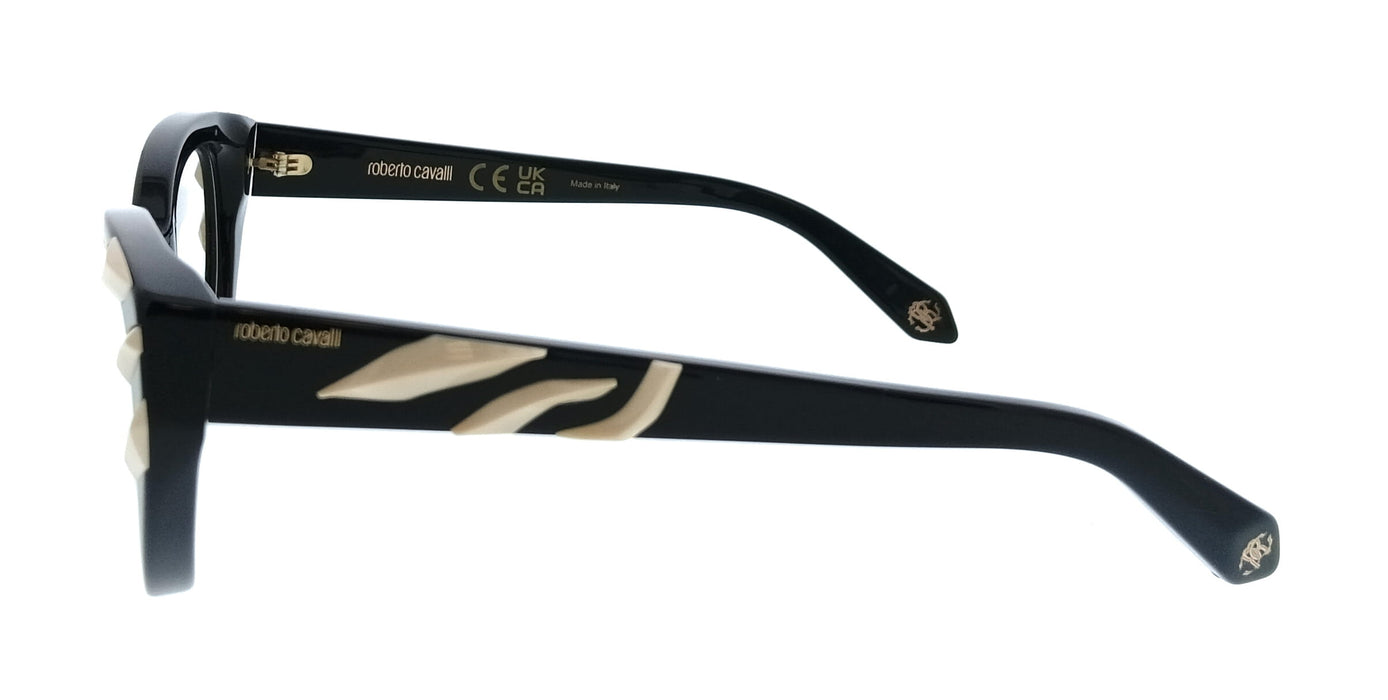 Roberto Cavalli VRC024V53700Y Black Cat Eye Womens Optical Frames