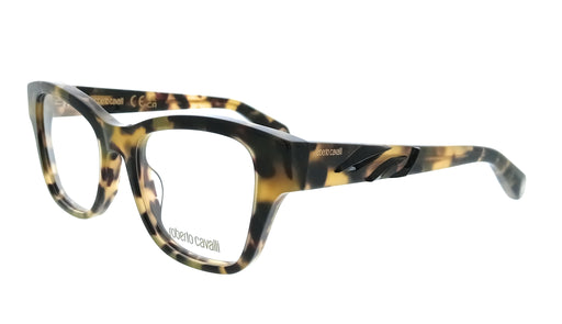 Roberto Cavalli VRC025M500AGG Vintage Havana Cat Eye Womens Optical Frames
