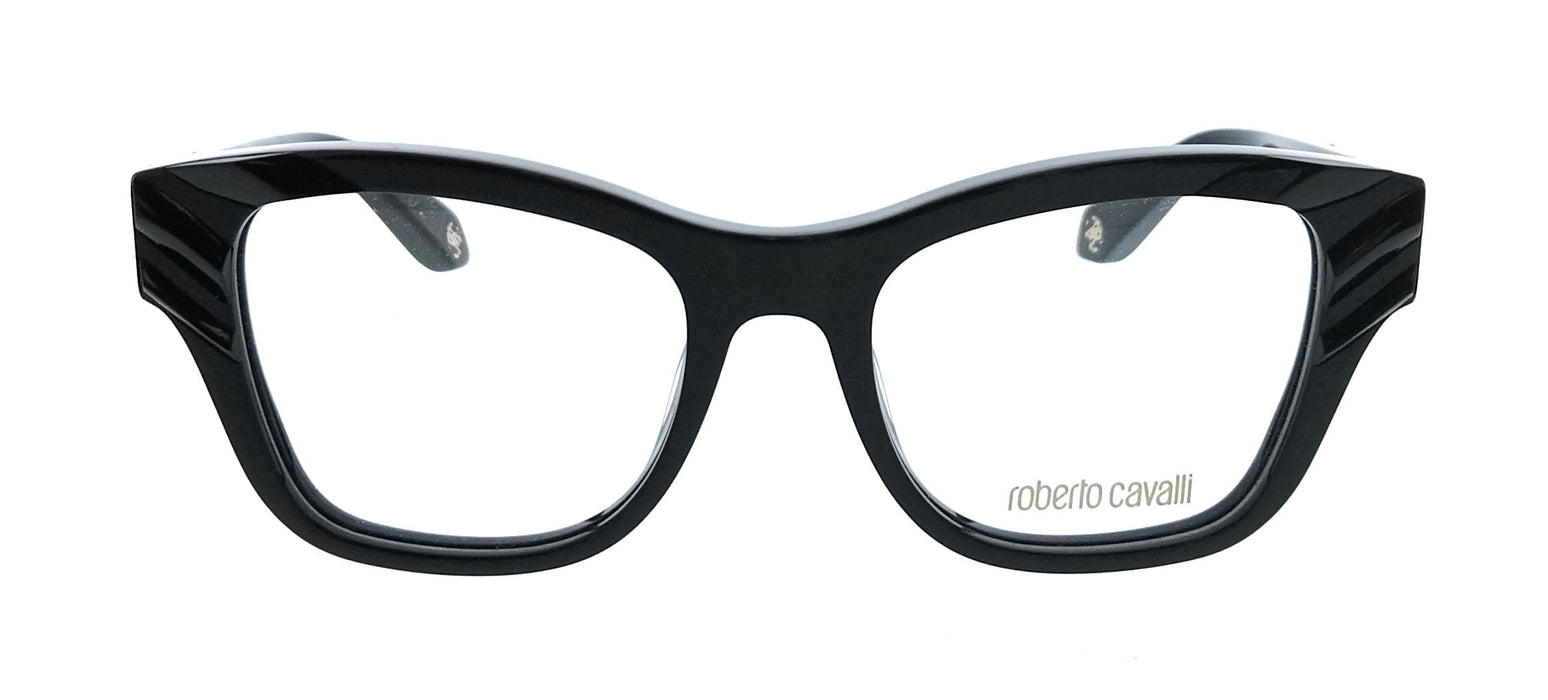 Roberto Cavalli VRC025V500700 Black Cat Eye Womens Optical Frames
