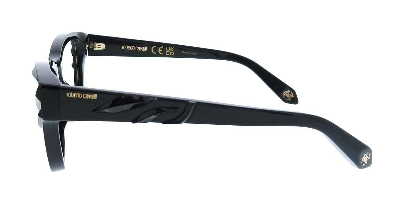 Roberto Cavalli VRC025V500700 Black Cat Eye Womens Optical Frames