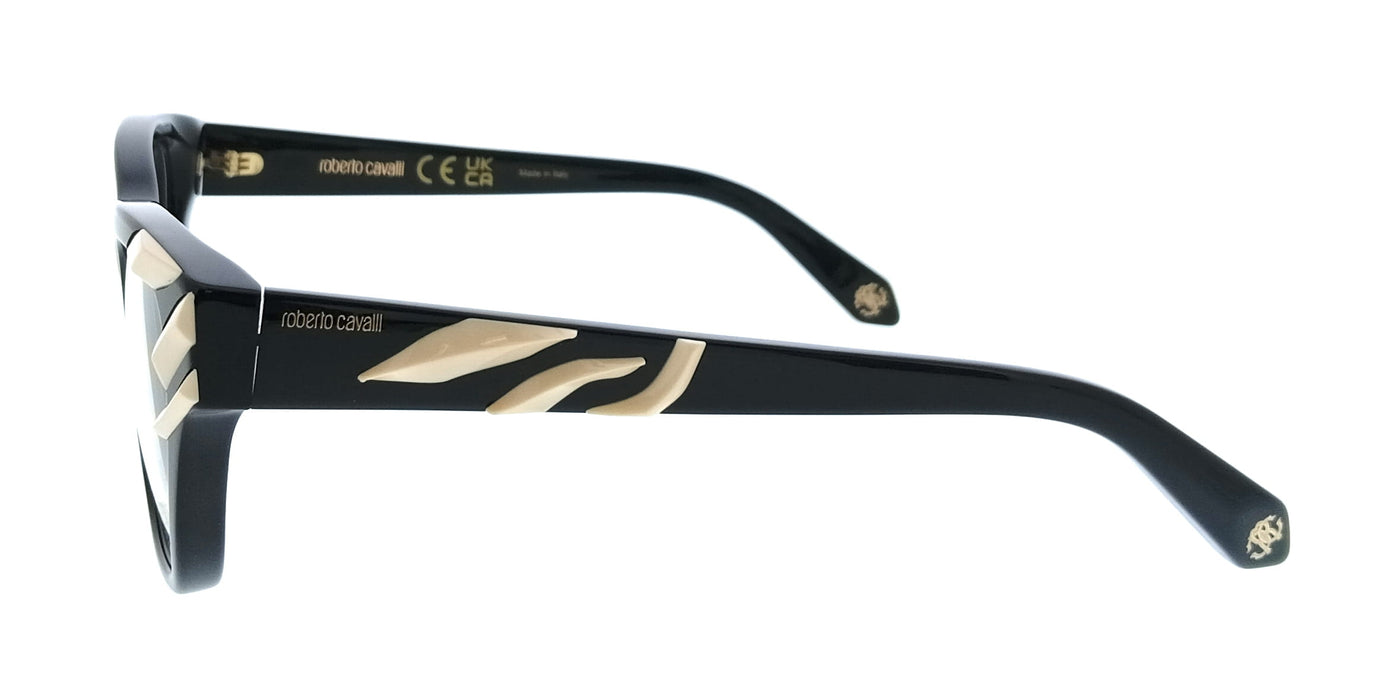 Roberto Cavalli VRC025V50700Y Black Cat Eye Womens Optical Frames