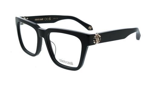 Roberto Cavalli VRC026M540700 Black Square Unisex Optical Frames