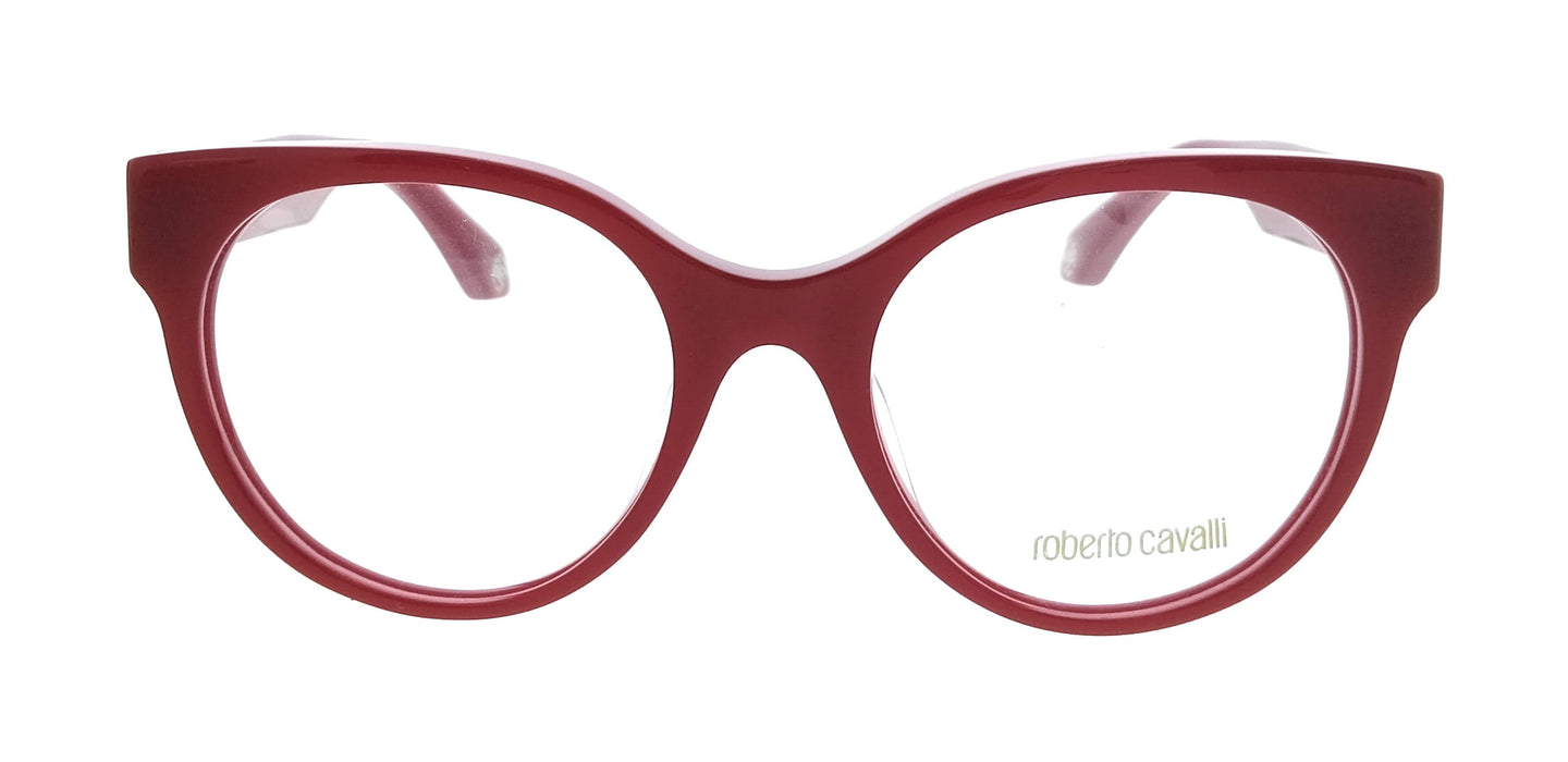 Roberto Cavalli VRC026M540700 Black Square Unisex Optical Frames