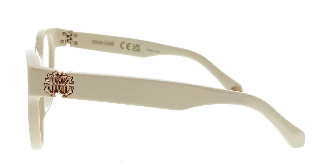 Roberto Cavalli VRC027M5209X7 Cream Square Unisex Optical Frames