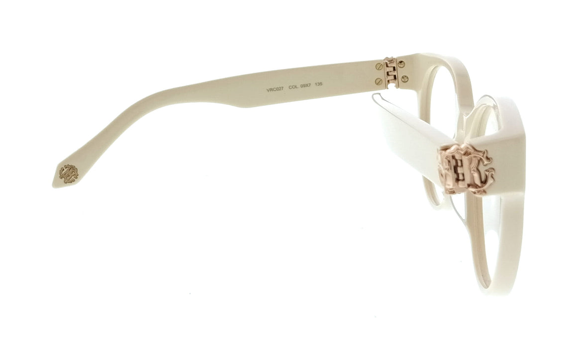 Roberto Cavalli VRC027M5209X7 Cream Square Unisex Optical Frames