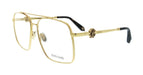 Roberto Cavalli VRC028 580400 Yellow Gold Square Unisex Optical Frames