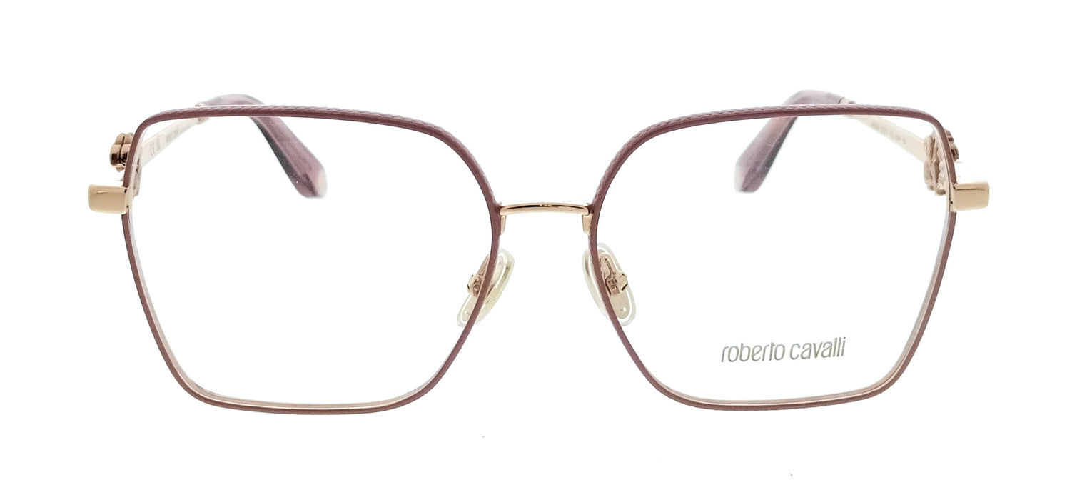 Roberto Cavalli VRC029 5702AM Copper Gold W Color Square Optical Frames