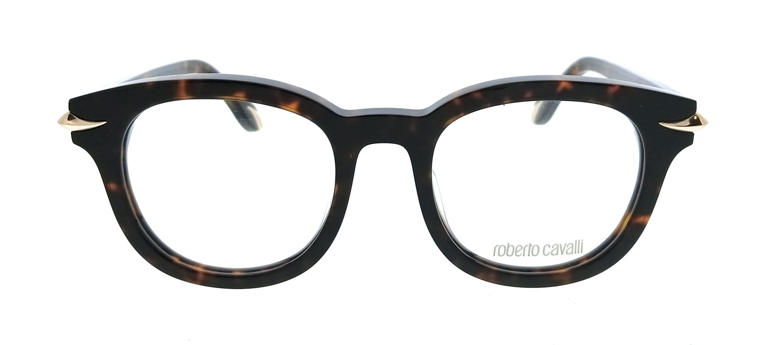 Roberto Cavalli VRC044M490743 Brown Yellow Havan Square Optical Frames