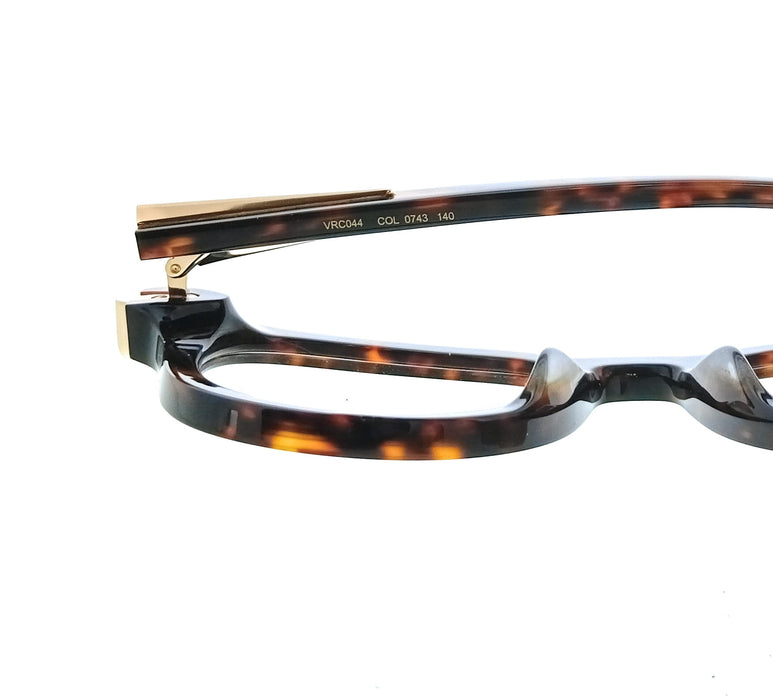 Roberto Cavalli VRC044M490743 Brown Yellow Havan Square Optical Frames