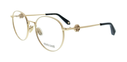 Roberto Cavalli VRC047 520300 Shiny Rose Gold Cat Eye Womens Optical Frames