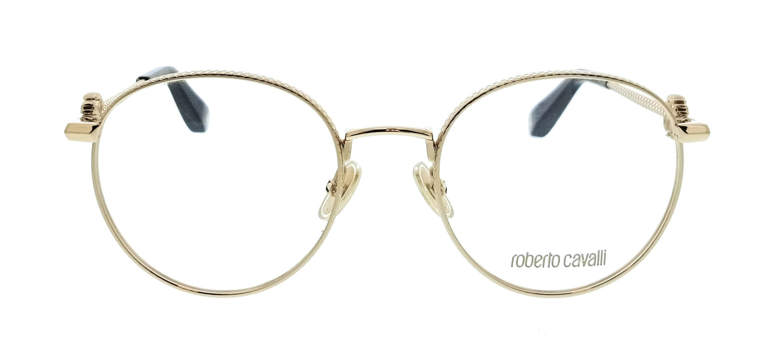 Roberto Cavalli VRC047 520300 Shiny Rose Gold Cat Eye Womens Optical Frames