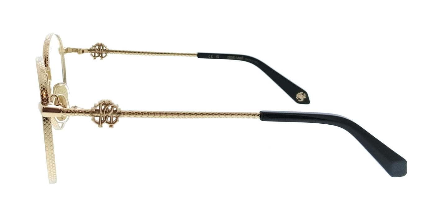 Roberto Cavalli VRC047 520300 Shiny Rose Gold Cat Eye Womens Optical Frames