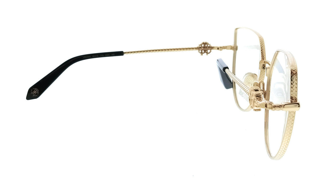 Roberto Cavalli VRC048 560300 Shiny Rose Gold Square Womens Optical Frames