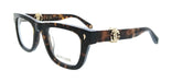 Roberto Cavalli VRC052 4901AY Dark Havana Square Unisex Optical Frames